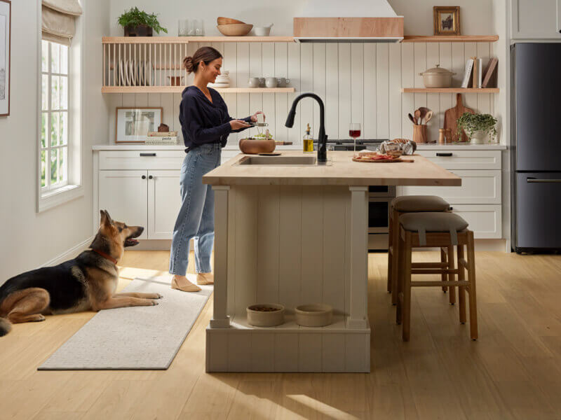 Pet perfect kitchen flooring | Jabara's